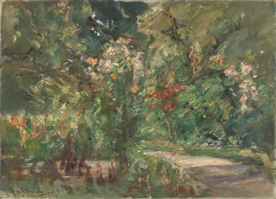 Blumenstauden Im Nutzgarten Nach Nordwesten