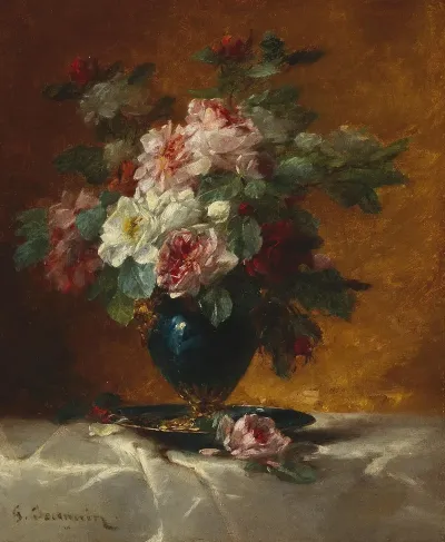 Blumenstuck Mit Rosen