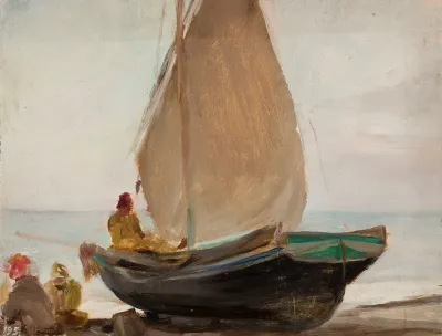 Boat Alupka From The Journey To Crimea