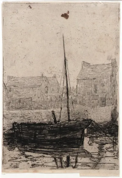 Boat Moored Isle Of Man