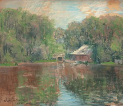 Boathouse By The Water