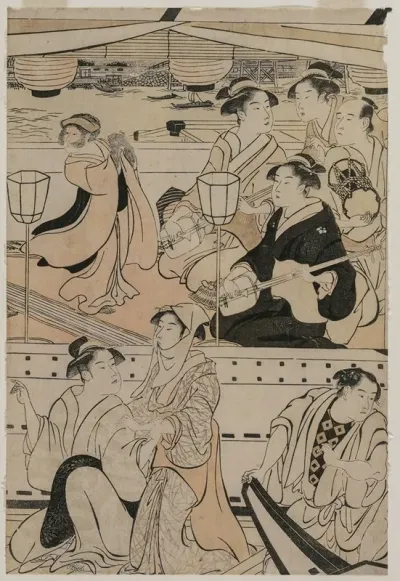 Boating Party On The Sumida River 2