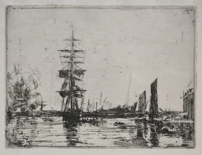 Boats At Anchor 2