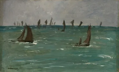 Boats At Berck Sur Mer