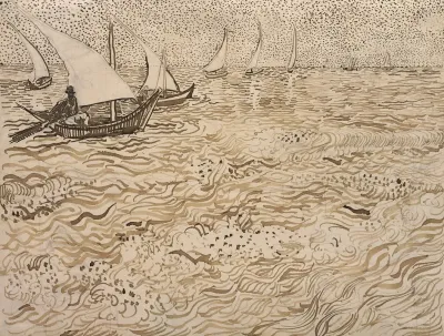 Boats At Saintes Maries