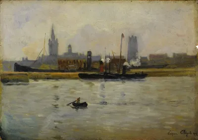 Boats In The Harbor