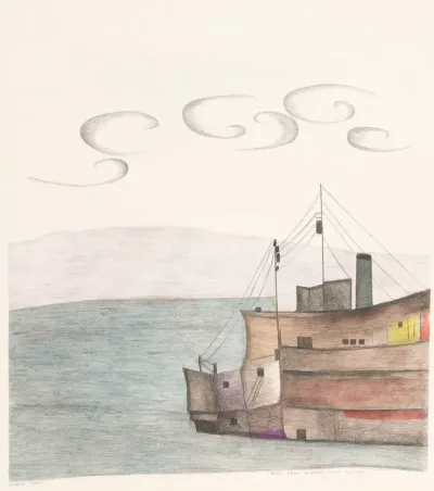Boats Near Hunters Point