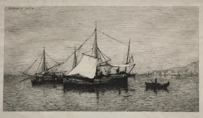 Boats Of Cabotage Coasts Of Italy