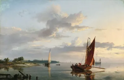 Boats On A Calm Sea 3