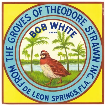 Bob White Brand Citrus Label 2