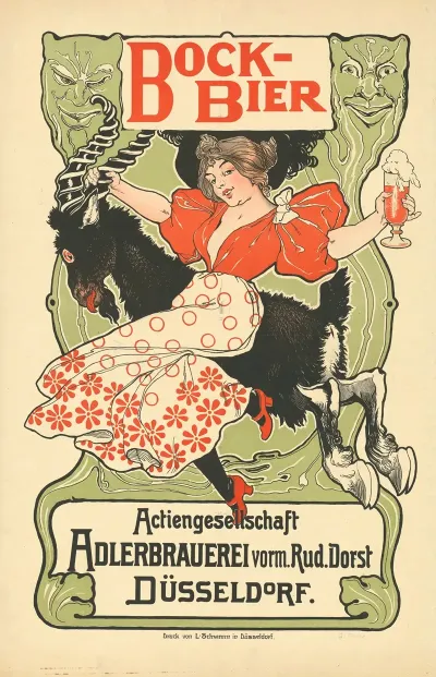 Bock Bier Adlerbrauerei Dusseldorf