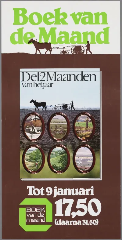 Boek Van De Maand De 12 Maanden Van Het Jaar