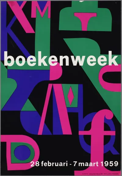 Boekenweek 28 Februari 7 Maart 1959