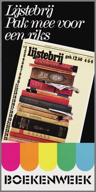 Boekenweek Lijstebrij Pak Mee Voor Een Riks
