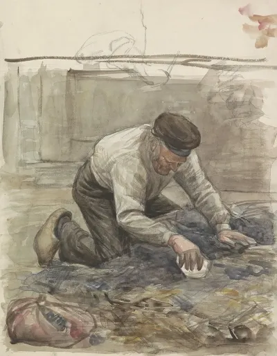 Boer Op Zijn Knieen 2