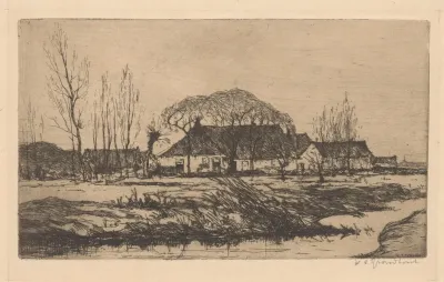 Boerderij Bij Een Sloot