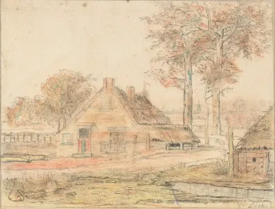 Boerderij In Een Landschap