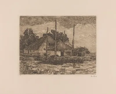 Boerderij Met Hooischelf