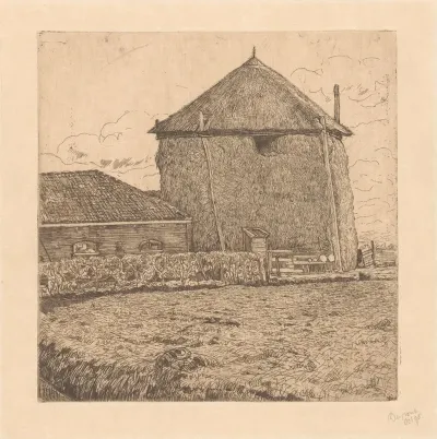 Boerderij Met Hooischuur
