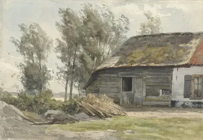 Boerenhofstede Met Schuur