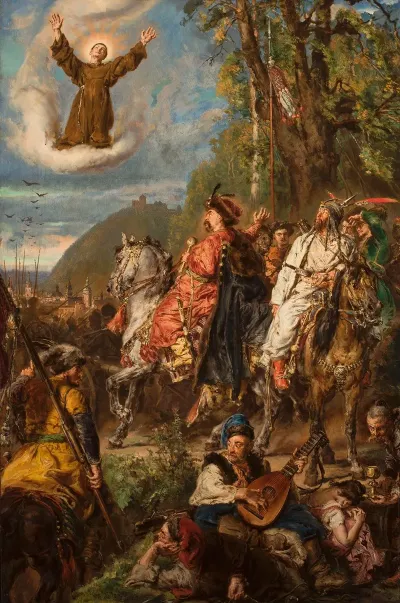 Bohdan Khmelnytsky With Tugay Bey At Lviv