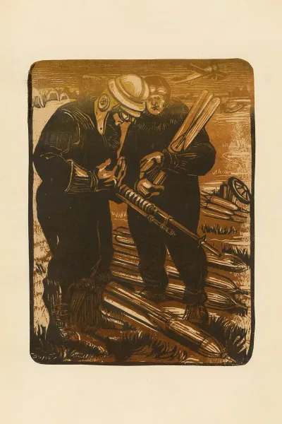 Bombardier Et Mitrailleur Bomber And Machine Gunner