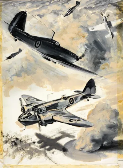 Bombing Scene