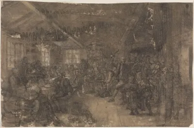 Bondebryllup I Et Interior