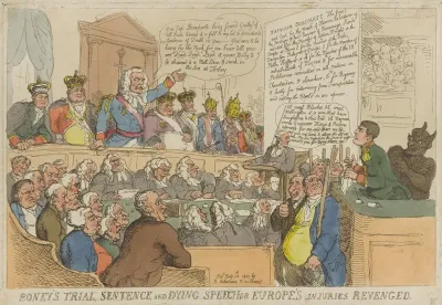 Boneys Trial Sentence And Dying Speech Or Europes Injuries Revenged