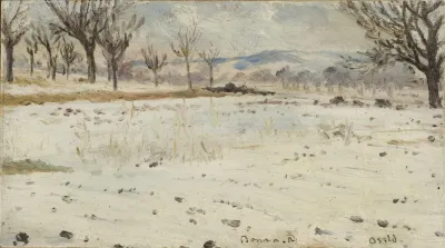 Bonn Am Rhein Winter Landscape