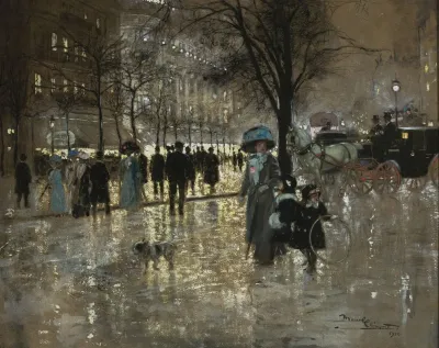Bonne Nouvelle Boulevard In Paris