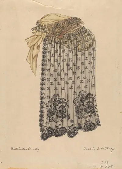 Bonnet And Veil