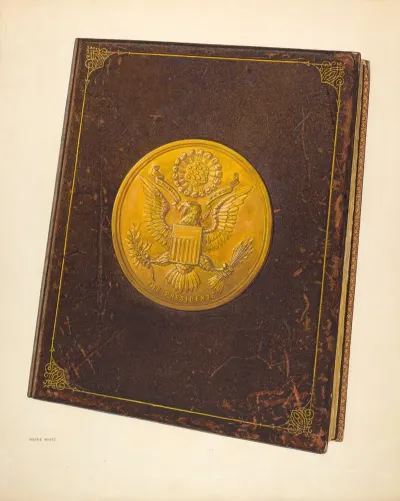 Book With U S Seal On Cover