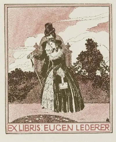 Bookplate Eugen Lederer