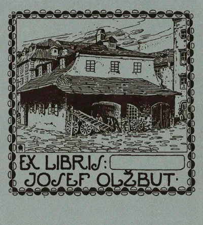 Bookplate Josef Olzbut