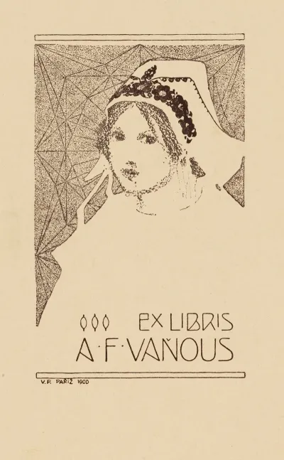 Bookplate Of A F Vanous