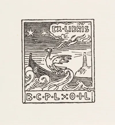Bookplate Of B C P L O I L