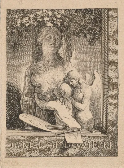 Bookplate Of Daniel Chodowiecki