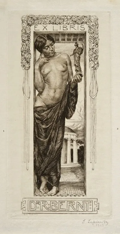 Bookplate Of Dr Richard Bernt