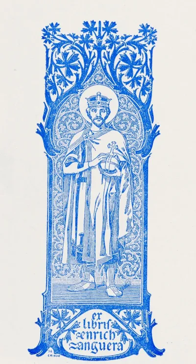 Bookplate Of Enrich Anguera