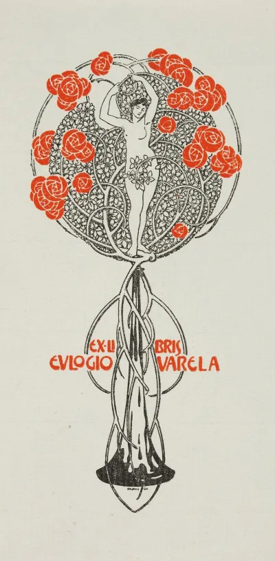 Bookplate Of Eulogia Varela