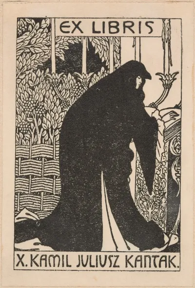 Bookplate Of Father Kamil Juiian Kantanek 1881 1976