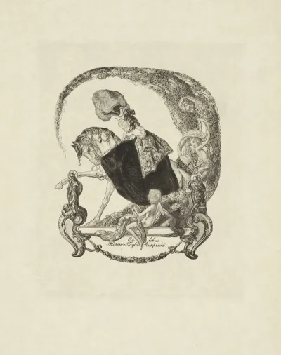 Bookplate Of Florence Taylor Rupprecht
