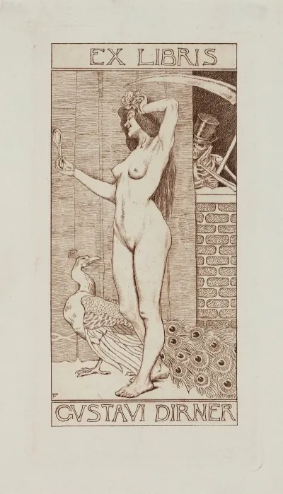 Bookplate Of Gustavi Dirner