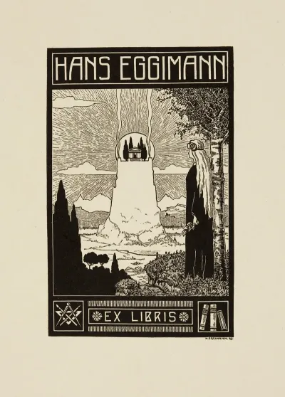 Bookplate Of Hans Eggimann