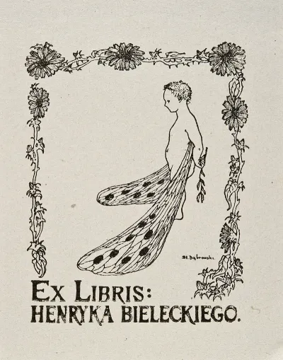 Bookplate Of Henryk Bielecki