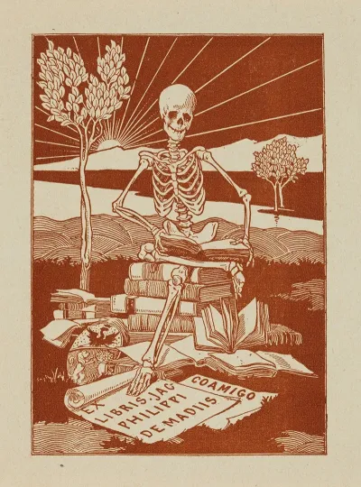Bookplate Of Jac Philippi De Madiis