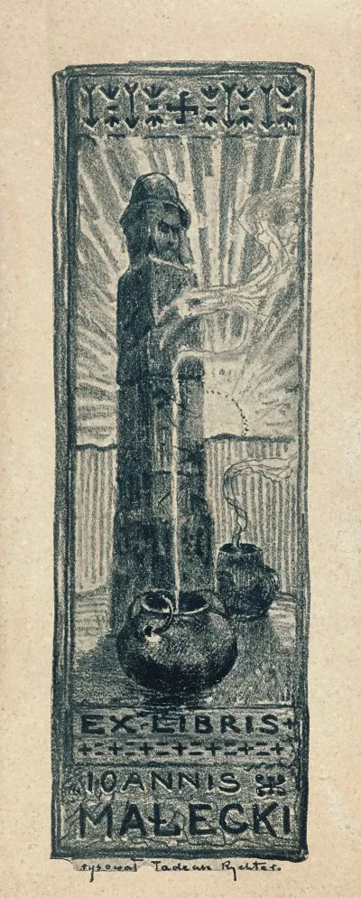 Bookplate Of Jan Malecki
