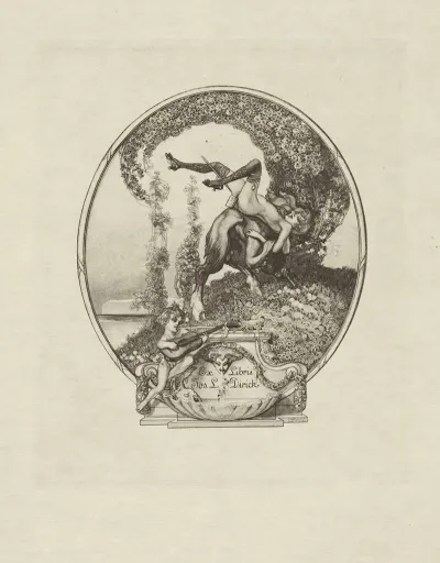 Bookplate Of Jos L Dirick