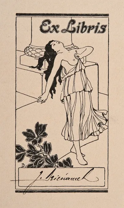 Bookplate Of Juliusz Dzierzanowski